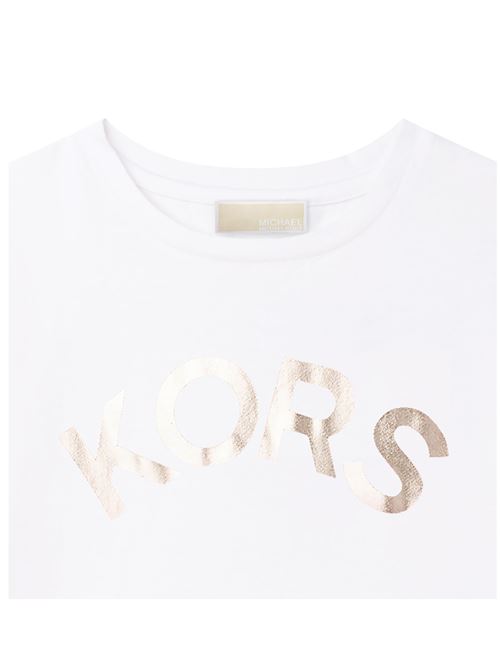 T-shirt, bambina, logata. MICHAEL KORS | R15163N25